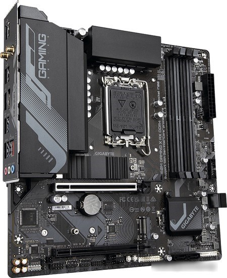Материнская плата Gigabyte B760M Gaming X AX DDR4 (rev. 1.x) - фото 4 - id-p223530601