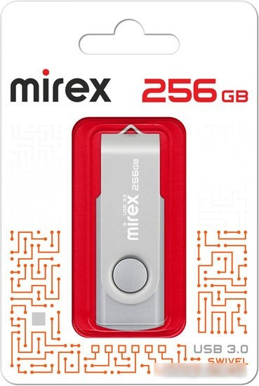 USB Flash Mirex Color Blade Swivel 3.0 256GB 13600-FM3SS256 - фото 1 - id-p223530640