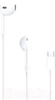 Наушники-гарнитура Apple EarPods с разъемом USB-C A3046 / MTJY3