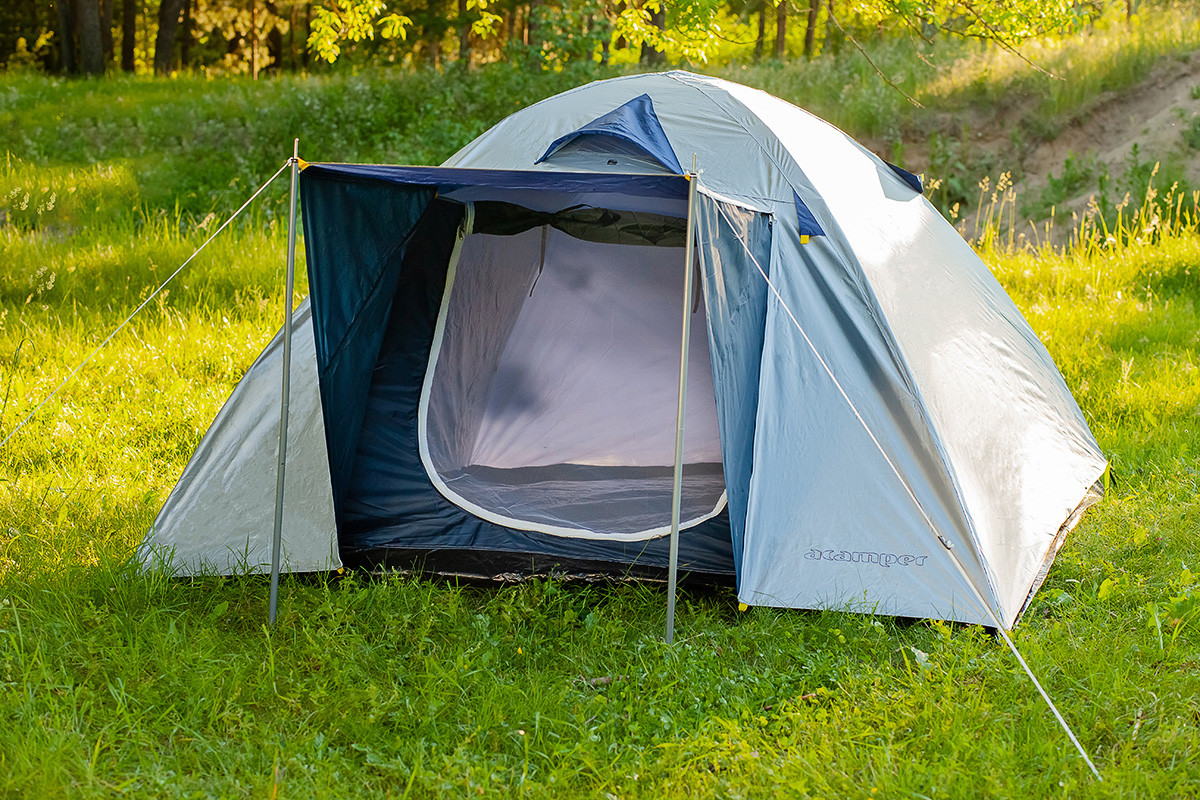 Палатка туристическая Acamper MONODOME XL blue - фото 2 - id-p223530833