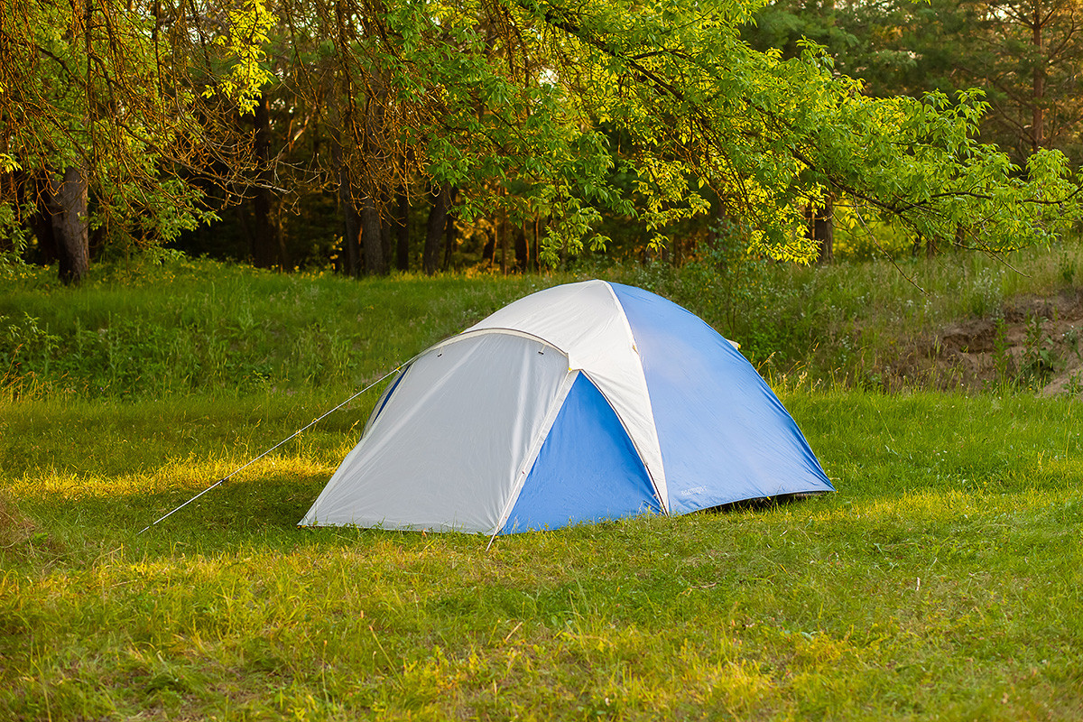 Палатка ACAMPER ACCO (3-местная 3000 мм/ст) blue - фото 3 - id-p223530837