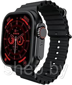 Смарт часы Smart Watch W&O X9+ Ultra 2, 49 мм, 2 ремешка, цвет черный, оранжевый - фото 3 - id-p223531007