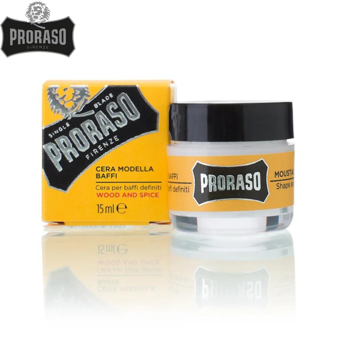 Воск для усов PRORASO Wood and Spice 15мл