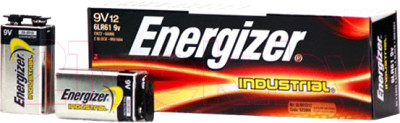 Комплект батареек Energizer EN22 Industrial 9V/6LR61/LR22 Alkaline 9V - фото 1 - id-p223532511