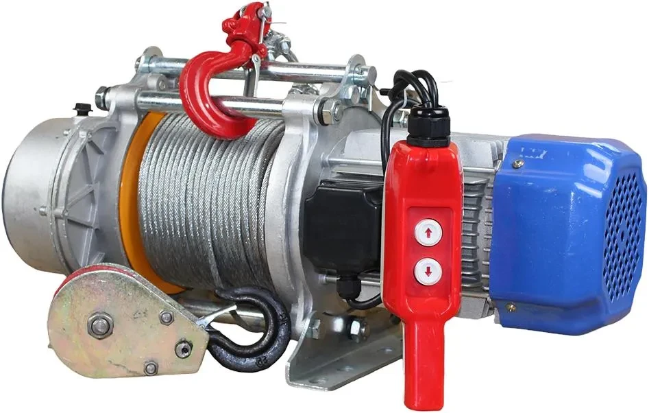 Лебедка электрическая тяговая стационарная Shtapler KCD 1000/500кг 35/70м 380В - фото 3 - id-p223534533