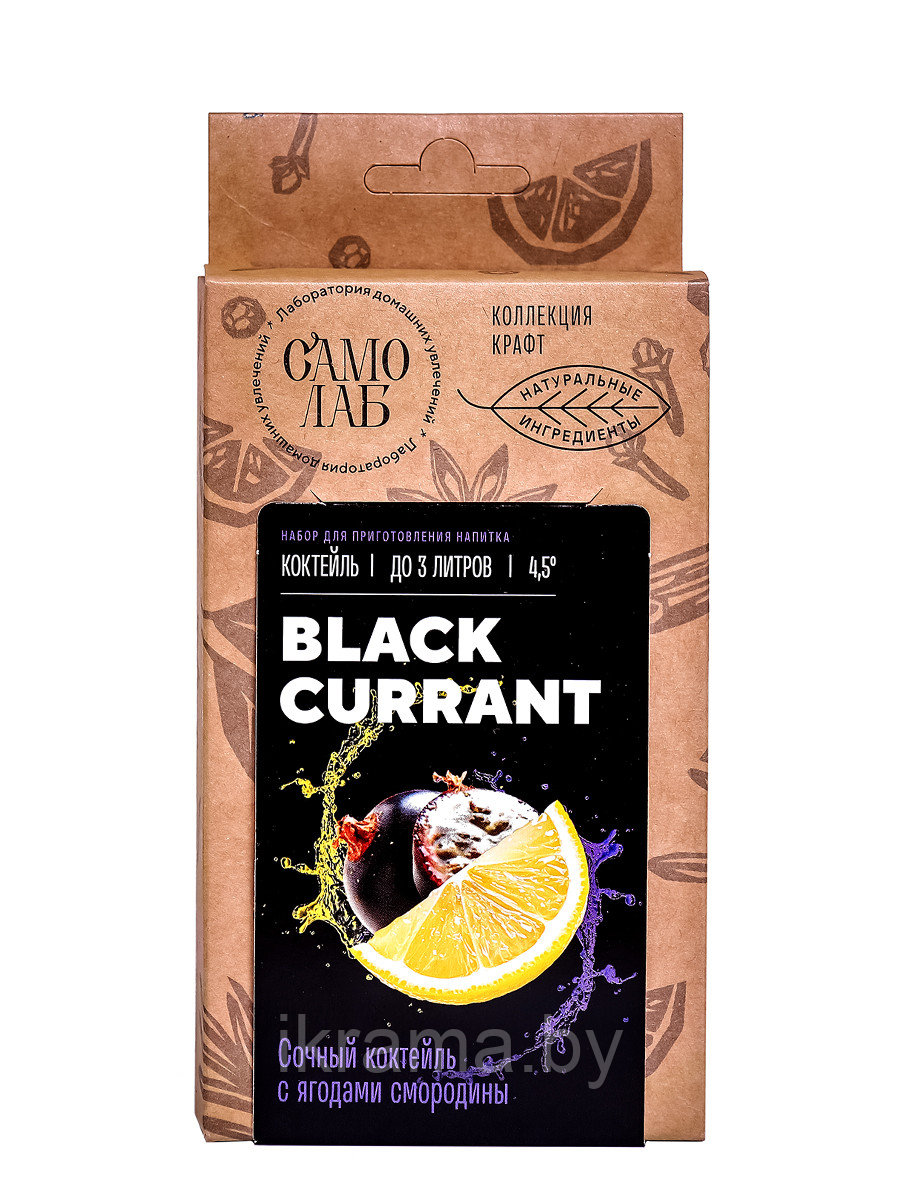 Набор для настаивания BLACK Currant коктейль - фото 1 - id-p223535145