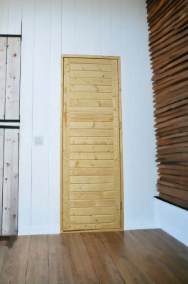 Деревянная дверь для бани КомфортПром 60x180 / 10223352 - фото 10 - id-p223537507
