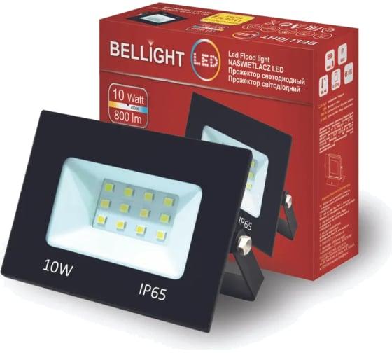 Прожектор светодиодный BELLIGHT 10W, IP65, 6500K, Slim - фото 1 - id-p223513235