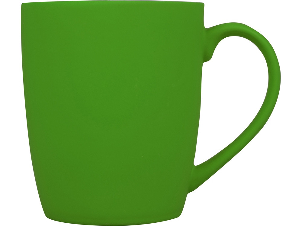 Кружка керамическая с покрытием софт тач зеленое яблоко - фото 2 - id-p223539182