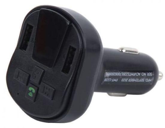 Автомобильный FM-модулятор ACV FMT-122B черный MicroSD BT USB (37576) - фото 1 - id-p223540098