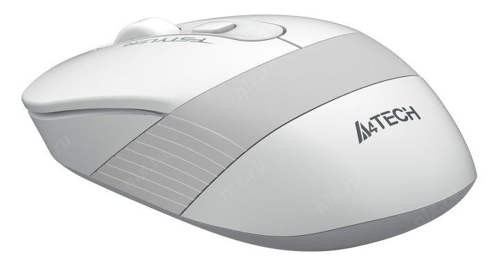 Манипулятор A4Tech FSTYLER Wireless Optical Mouse FG10S Grey (RTL) USB 4btn+Roll - фото 1 - id-p223540152