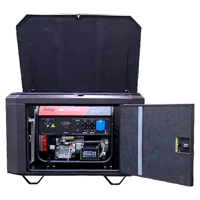 858857 Дизельный генератор AMO ADG 6000EF3 + кожух для генератора 1200-Optimal (тихий) - фото 2 - id-p223541086