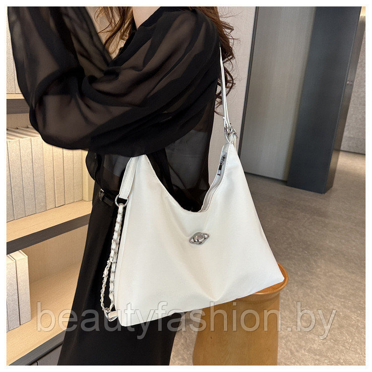 Сумка-рюкзак женская модель 843 (белый) - фото 4 - id-p223541202