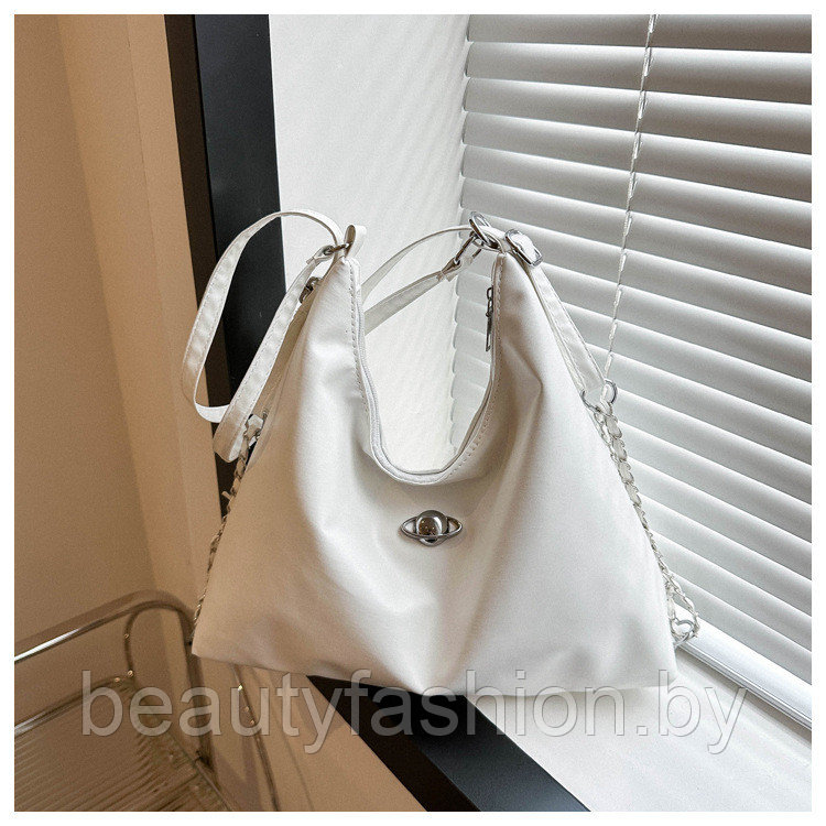 Сумка-рюкзак женская модель 843 (белый) - фото 7 - id-p223541202
