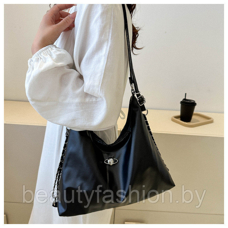 Сумка-рюкзак женская модель 843 (черный) - фото 2 - id-p223541203