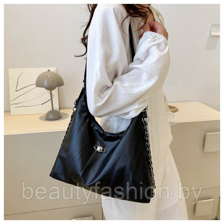 Сумка-рюкзак женская модель 843 (черный) - фото 4 - id-p223541203