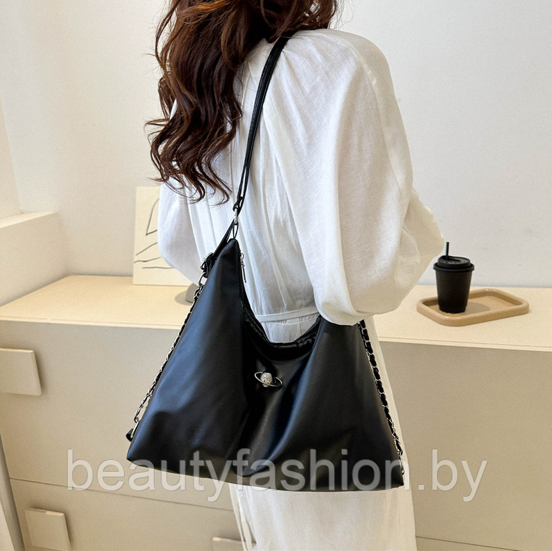 Сумка-рюкзак женская модель 843 (черный) - фото 6 - id-p223541203