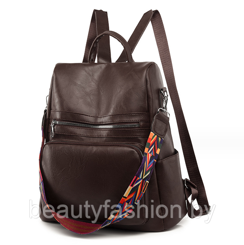 Рюкзак модель 855 (коричневый) - фото 2 - id-p223541249