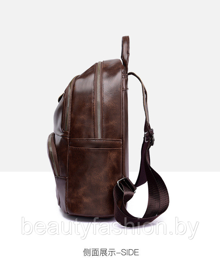 Рюкзак модель 824 (коричневый) - фото 9 - id-p223541266