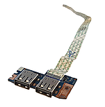 Плата USB Acer eMachines E642 со шлейфом (с разбора), фото 3
