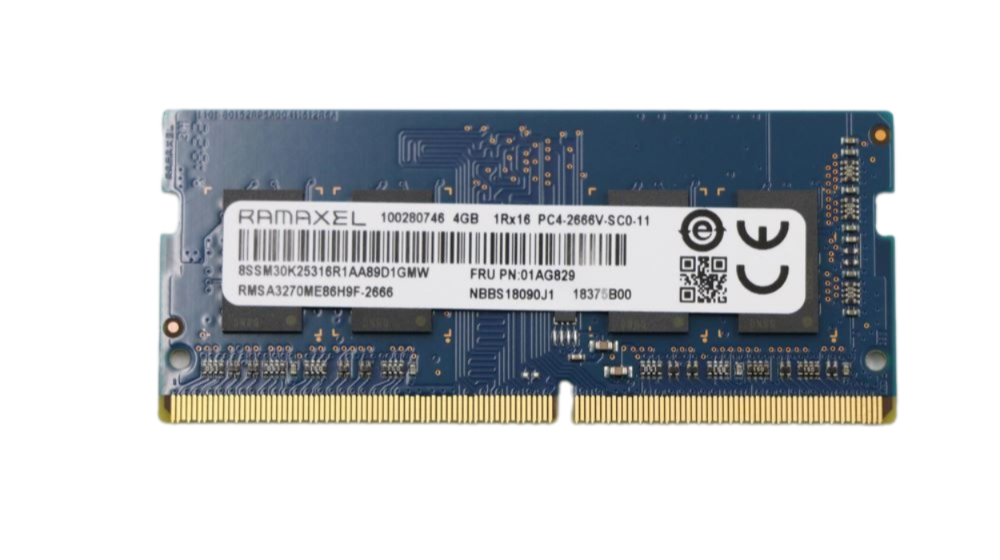 Оперативная память SO-DDR4 RAM 4GB PC4-3133p Ramaxel (с разбора) - фото 1 - id-p219838561