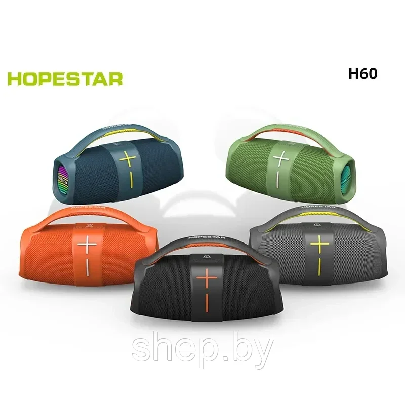 Беспроводная портативная колонка HOPESTAR H60 Цвет: есть выбор - фото 6 - id-p223541651
