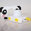 Детский цифровой фотоаппарат Kids Cam YT010 панда, белый, фото 3