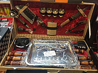 Набор для шашлыка и гриля в чемодане «Королевский №1» Кизляр 30 предметов