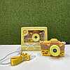 Детский цифровой фотоаппарат Kids Cam YT006-YRZ жираф, фото 3