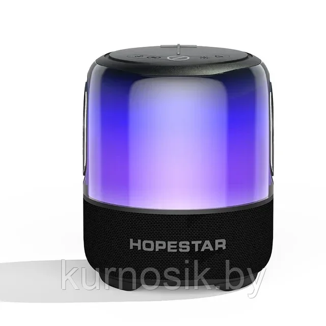 Портативная Bluetooth колонка HOPESTAR SC-01 с микрофоном 60 Вт с функцией TWS и RGB подсветкой - фото 2 - id-p223541690