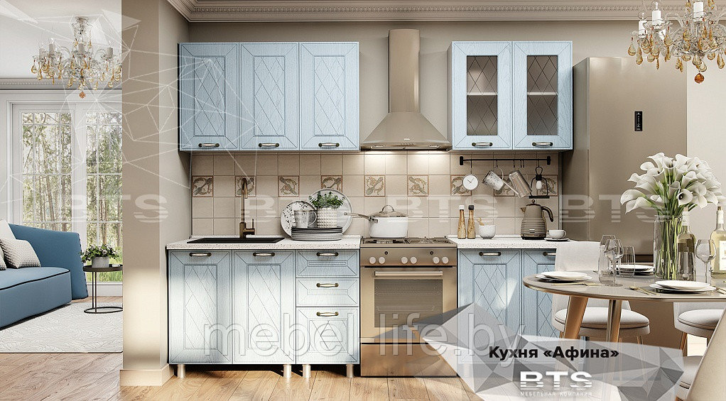 Кухня модульная Афина 2.0 м