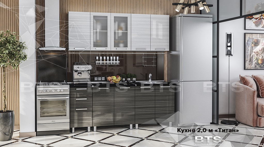 Кухонный гарнитур Титан 2.0 м