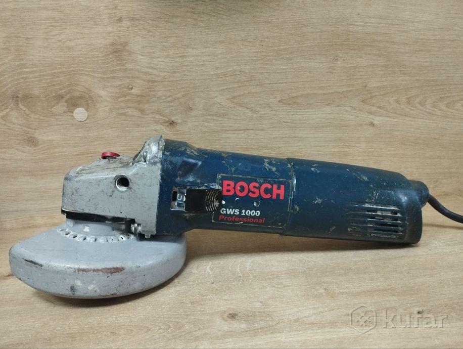 Болгарка шлифмашина Bosch GWS 1000 (45-037468) - фото 1 - id-p223541821