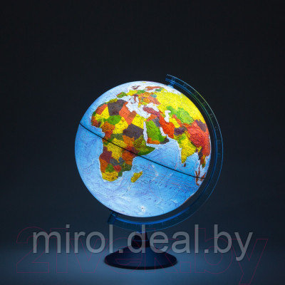 Глобус интерактивный Globen Физико-политический с подсветкой / INT13200289 - фото 2 - id-p223543126