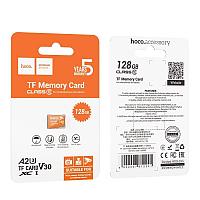 Карта памяти MicroSDXC 128GB Class 10 UHS-I (U3) 100MB/s (без адаптера) HOCO