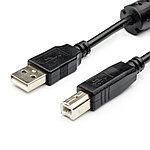 Кабель для принтера USB 2.0 AM-BM 1,5м ATCOM AT5474, феррит.кольцо