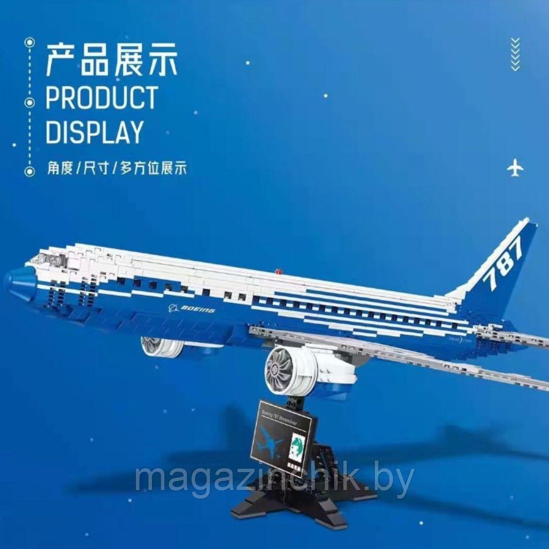 Конструктор Пассажирский самолёт Boeing 787 Dreamliner 1349 дет., 80009, аналог лего - фото 4 - id-p223545662