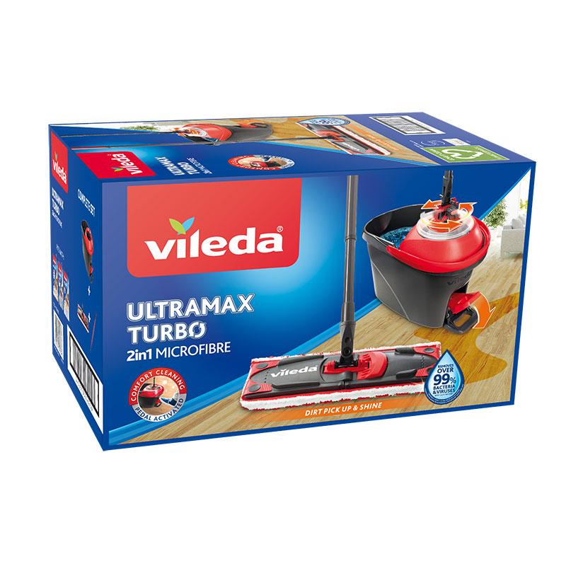 Швабра Vileda Ultramax TURBO 163425 - фото 1 - id-p223546103