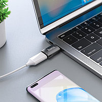 Адаптер Hoco UA19 USB Type-C - HDMI Металлик