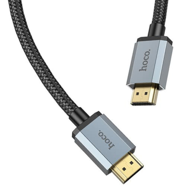 Кабель Hoco US03 HDMI - HDMI 1 метр Черный - фото 5 - id-p223546614