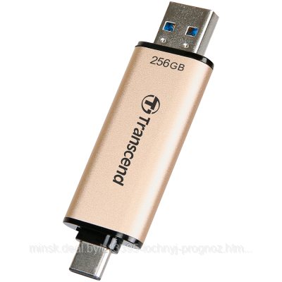 Transcend USB-флеш-накопитель 256 ГБ, JetFlash 930C, Dual USB 3.2 Gen 1, USB Type-A и Type-C - фото 2 - id-p223547342