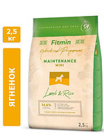 Fitmin Dog Mini LambRice( ягненок и рис), 2,5 кг