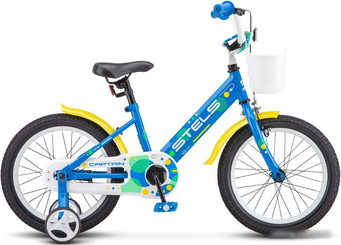 Детский велосипед Stels Captain 16 V010 2022 (синий) - фото 1 - id-p223547710
