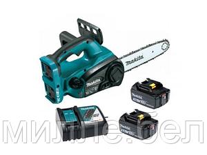 Аккум. пила цепная MAKITA DUC 302 RF2 шина 30 см (12"), 3/8, 1.1 мм (36.0 В   2 акк.3.0 А/ч Li-Ion)