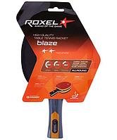 Ракетка для настольного тенниса Roxel 2* Blaze, коническая, ракетка для настольного тенниса