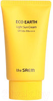 Крем солнцезащитный The Saem Eco Earth Light Sun Cream