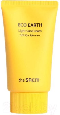 Крем солнцезащитный The Saem Eco Earth Light Sun Cream - фото 1 - id-p223551512