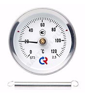 Термометр биметаллический накладной ДК63 120С БТ-30.010 РОСМА