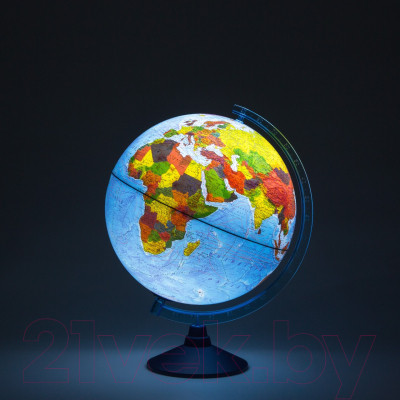 Глобус интерактивный Globen Физико-политический с подсветкой / INT13200289 - фото 2 - id-p223551619