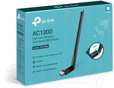 Wi-Fi-адаптер TP-Link Archer T3U Plus - фото 3 - id-p223551924